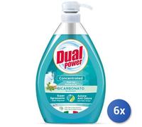 6x Bundle Dual Power Piatti 1000 Ml. Dispenser Concentrato Salvia/Bicar