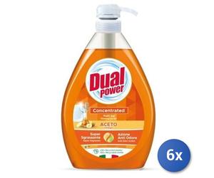 6x Bundle Dual Power Piatti Lt 1 Aceto Dispenser