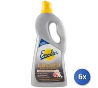 4x Emulsio la Cera Facile Autolucidante per Pavimenti Marmo e Graniglia(4x775ml)