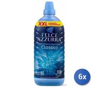 6x Bundle Felce Azzurra Ammorbidente Concentrato Classico Xxl 92 Lavaggi Ml 1840