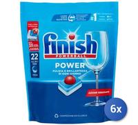 6x Bundle Finish Tabs Lavastoviglie 22 Pezzi Power All In Classico Made In