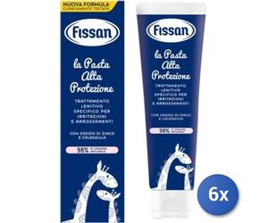 6x Bundle Fissan Baby 100 Ml. Pasta Alta Protezione Blu