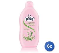 6x Bundle Fissan Baby 400 Ml. Shampoo 2 In 1 Nutriente