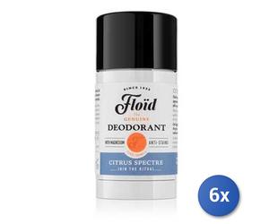 6x Bundle Floid Deodorante Stick Citrus Spectre Ml 75