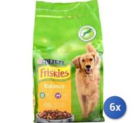6x Bundle Friskies Cane Croccantini Kg 1.5 Balance Pollo+Vitello