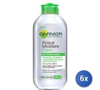 6x Bundle Garnier Acqua Micellare Fresh 400Ml