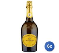 6x Bundle Gioiosa Valdobbiadene Prosecco Ml 750 Docg Ex. Dry