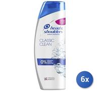 6x Bundle Head & Shoulders Shampoo 250 Ml. Classico