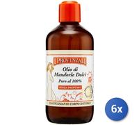 6x Bundle I Provenzali Corpo 250 Ml. Olio Mandorle Dolci Made In Italy