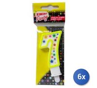 6x Bundle Kimono Party Candelina Num 7 Compleanno