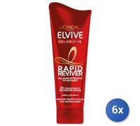 6x Bundle L’Oréal Paris Elvive Rapid Reviver Color Vive, 180 Ml