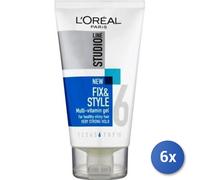 6x Bundle L’Oréal Paris Studio Line Fix & Force Forte 150Ml