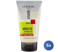6x Bundle L’Oréal Paris Studio Line Invisi Fix Iperforte 150Ml