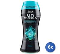 6x Bundle Lenor Profuma Biancheria 210 Grammi Unstoppables Fresh