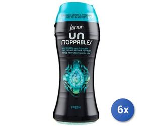 6x Bundle Lenor Profuma Biancheria 210 Grammi Unstoppables Fresh