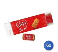 6x Bundle Lotus Biscoff Biscotti Gr 6,25 X 50