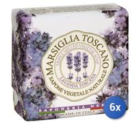 6x Bundle Marsiglia Toscano Saponetta 200 Grammi Lavanda