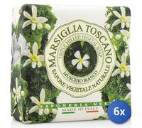 6x Bundle Marsiglia Toscano Saponetta 200 Grammi Muschio