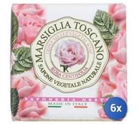 6x Bundle Marsiglia Toscano Saponetta 200 Grammi Rosa