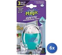 6x Bundle Mr.Magic Ovetto Frigorifero Cattura Odori Bicarbonato Deod