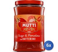 6x Bundle Mutti Sugo Pomodoro Datterino Gr 280