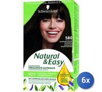 6x Bundle Natural Easy Castano Scuso