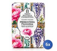 6x Bundle Nesti Bottega Fiorentina Saponetta Primavera gr.200