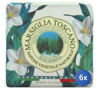 6x Bundle Nesti Saponetta Toscano Alga Marina 200Gr