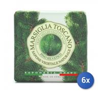 6x Bundle Nesti Saponetta Toscano Pino Selvatico 200Gr