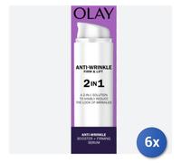 6x Bundle Olay Viso Tonifica & Rassoda 50 Ml. Booster + Siero Made In Italy