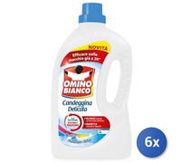 6x Bundle Omino Bianco Candeggina Alpina Lt 2 Delicata
