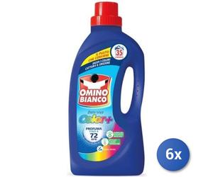 6x Bundle Omino Bianco Lavatrice 35 misurini Colorati Lt 1,4