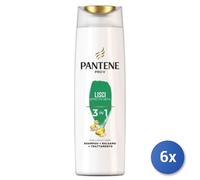6x Bundle Pantene 3In1 Shampoo 225 Ml. Lisci Seta