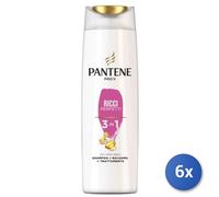 6 pz Pantene Pro-v Shampoo + Balsamo + Trattamento 3 in 1 Ricci Perfetti 225ml