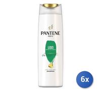 6x Bundle Pantene Shampoo 225 Ml. Lisci Seta