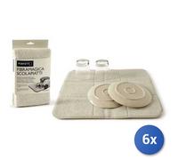 6x Bundle Perfetto Panno Scolapiatti In Microfibra 40X50 Cm