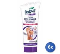 6x Bundle Podovis Crema Piedi E Unghie 100 Ml
