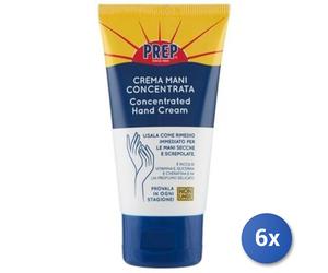 6x Bundle Prep Crema Mani 75 Ml.Tubo Concentrata Blu