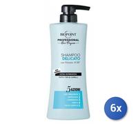6x Bundle PROFESSIONAL HAIR PROGRAM SHAMPOO DELICATO Biopoint Delicato 400 Ml