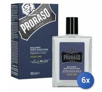 6x Bundle Proraso After Shave Balsamo Azur Lime Ml 100