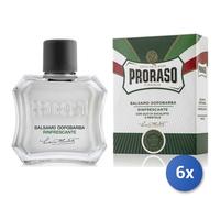 6x Bundle Proraso Balsamo Dopo Barba Rinfrescante 100 Ml