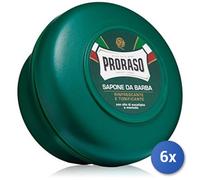 6x Bundle Proraso Sapone Da Barba In Ciotola Rinfrescante 150 Ml
