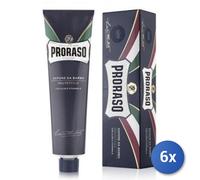 6x Bundle Proraso Sapone Da Barba In Tubo Protettiva 150 Ml