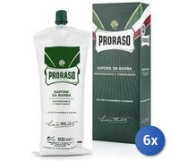 6x Bundle Proraso Sapone Rinfrescante Ml 500