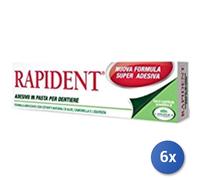 6x Bundle Rapident Pasta Naturale 40Gr Adesiva