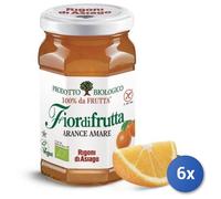 6x Bundle Rigoni Confettura Bio Gr 250 SENZA ZUCCHERO Arance Amare