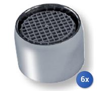 6x Bundle Rubinetto Aeratore Femmina Risparmio Acqua Gabbiano 10105