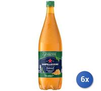 6x Bundle San Pellegrino Bottiglia Lt1,20 Aranciata Amara