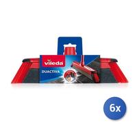 6x Bundle Scopa Vileda Duactiva 2In1 Setole+Gomma