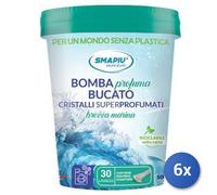 6x Bundle Smapiu Profuma bucato brezza marina vaso 500 gr.